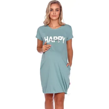 Set těhotenského spodního prádla Dámská těhotenská košile 9504 green - Doctornap zelená S