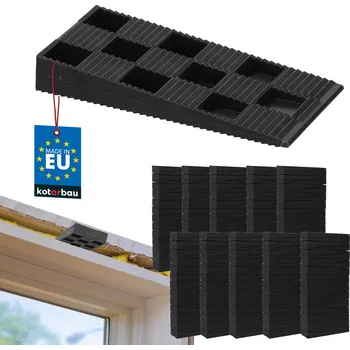 Montážní klíny 94mm malé pro okna dveře 250ks