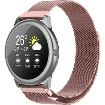 eses Milánský tah pro Xiaomi Haylou - Růžový, 22 mm