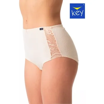 Kalhotky Kalhotky Key LPF 616 A24 A'2 M-3XL broskvově bílá XL