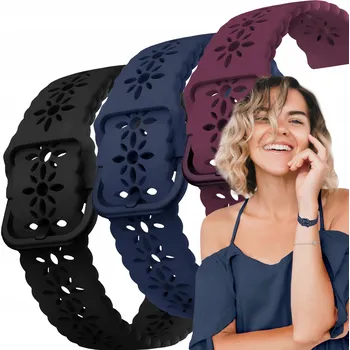 Chytré hodinky Sada: 3x Řemínek pro Garett Kids Essa 4G chytré hodinky řemínek 18mm