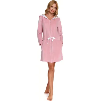 Dámský župan Dámský župan 1008 papaya plus - Doctornap růžová 3XL