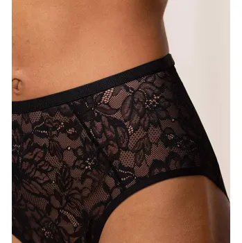 Dámská móda Kalhotky Amourette Charm Maxi01 černé - Triumph BLACK 44