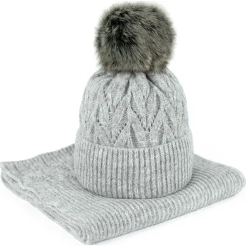 Čepice Lomnica set Light grey - Art of Polo Univerzální