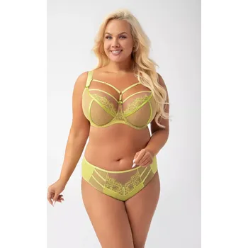 Podprsenka Měkká podprsenka Gorsenia K 496/2 Paradise Limetka 80D