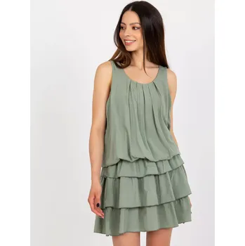 Dámské šaty TW SK BI 8139 šaty.44 khaki jedna velikost