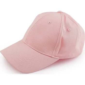 Kšiltovka Bavlněná kšiltovka unisex vhodná k dozdobení - pudrová