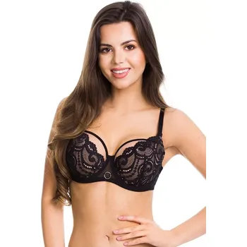 Podprsenka Polovyztužená dámská podprsenka TANGO SEMI 01076 černá 65I