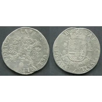 BRABANT. Albert a Isabela (1598-1621). 1 patagon b.l., minc. Antverpy. Ag.