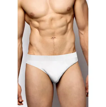 Slipy Pánské slipy 016 2 pack - Atlantic bílá XXL