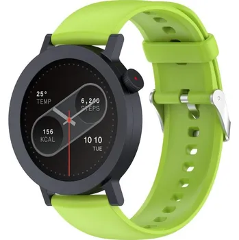 Příslušenství k chytrým hodinkám VSECHNONAMOBIL 119421 SILICONE Vyměnitelný řemínek pro CMF Watch 3 Pro / CMF Watch Pro 2 světle zelený