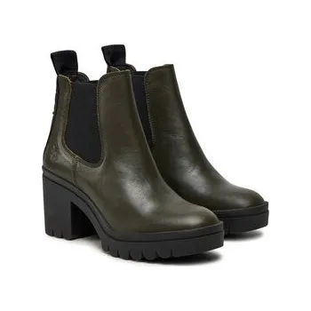 Dámské kozačky Polokozačky Fly London Topefly P144520021 Zelená 41