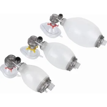 Resuscitační vak HUM GmbH Aerobag® - PVC NEW - dýchací vak dětský s maskou č. 2 - Komplet set