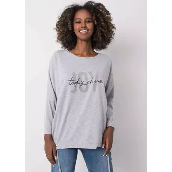 Dámská halenka Halenka RV BZ 6282.85P šedá S/M