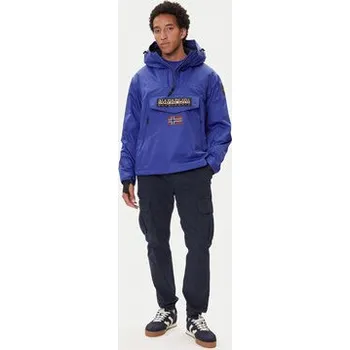 Pánská větrovka Napapijri Bunda anorak Rainforest Next NP0A4IB9 Modrá Regular Fit L