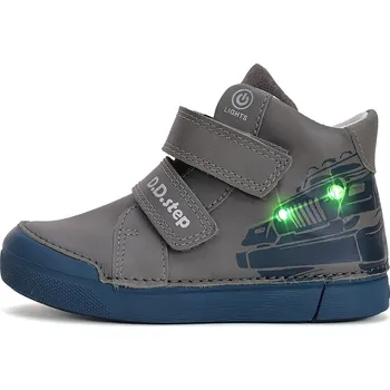 Chlapecké polobotky Svítící boty DD Step A068-52151 30, Vnitřní délka boty: 19,2 cm