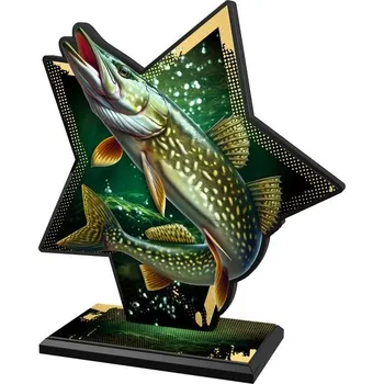 Poháry Bauer Kovová trofej SAM01M12 | Rybaření