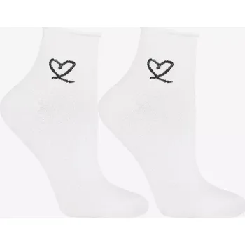 Dámské ponožky Dámské ponožky CSL200-144 - 35-38 / bílá - 01