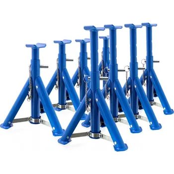 zvedák Podpěrné kozlíky dílenské 8ks 3T nastavitelné BITUXX M17839 (4x17350)