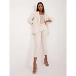 Och Bella Sako TW-ZT-BI-24155a.01X s nařasenými rukávy Barva: Béžová - světle, Velikost: XL