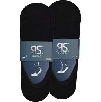 Dámské punčochy Dospělé ťapky RS invisible - 2 páry - 43-46 / černá