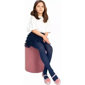 Dámské punčochy Dívčí punčochy Luisa 40 DEN - 116-122 / tmavě modrá