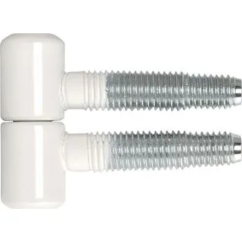 Okenní klika Závrtný okenní závěs, o 13 mm, ocel bílý lak RAL 9010