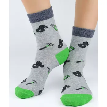 Chlapecké oblečení Chlapecké ponožky Nářadí N - 23-26 / světle šedá