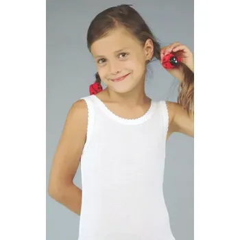 Dámská móda Dívčí tílko Anez - 122 / bílá