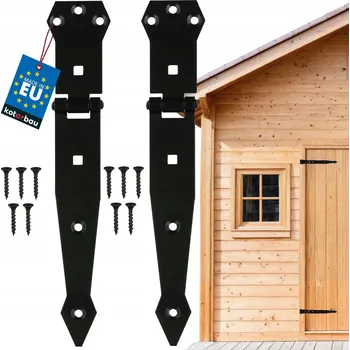 pant Závěs okenicových dveří 250 mm sada 2 ks. - 250 mm