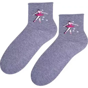 Dámské punčochy Dámské ponožky Baletka - 38-40 / šedá