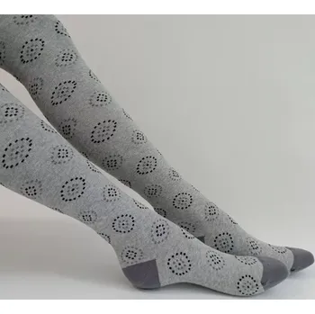 Dámské oblečení Dívčí punčochy Johanka - 122-128 / světle šedá