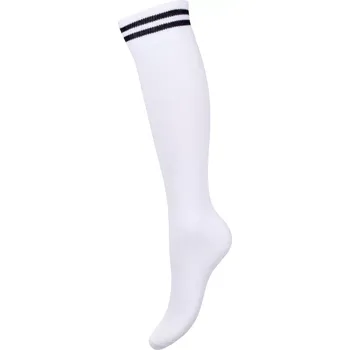 Dámské punčochy Dámské podkolenky Two lines - 37-41 / bílá