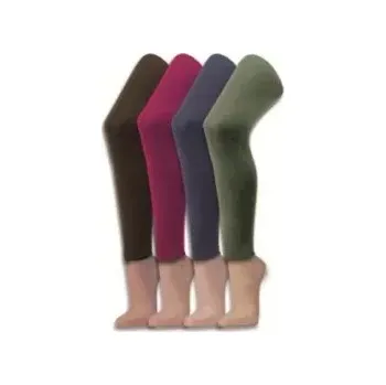 Dámské punčochy Dámské termolegíny - 50-52 / tmavě šedá