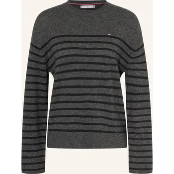 Dámský svetr Tommy Hilfiger Dámský Svetr, šedá / černá, 38