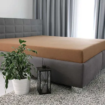 Prostěradlo Tibex De Luxe jersey prostěradlo 180 x 200 x 30 cm