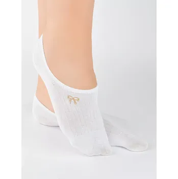 Dámské ponožky Dámské ťapky ST073 - 36-41 / bílá