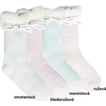 Dámské ponožky Dámské protiskluzové ponožky Cuddly II - 35-40 / světle růžová