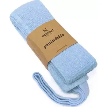 Dámské punčochy Kojenecké 100% bavlněné punčocháče Ducika - 60 / světle modrá