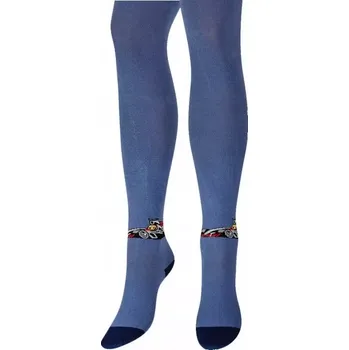 Dámské punčochy Chlapecké punčocháče s formulou - 92-98 / jeansová