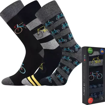 Pánské ponožky v krabičce Debox C (3 páry) - 39-42