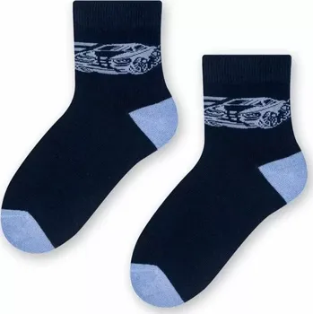 Chlapecké oblečení Chlapecké ponožky Auta S - 29-31 / tmavě modrá
