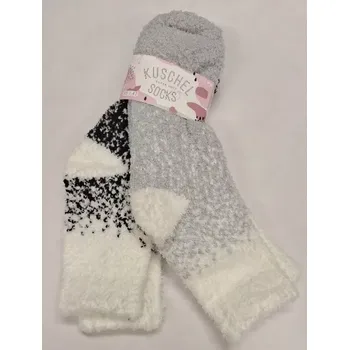 Pánské ponožky Dámské ponožky 37567 - 2 páry - 35-42 / šedá