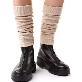 Dámské punčochy Dámské bavlněné štulpny 092 - béžová