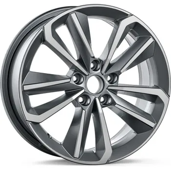 Alu kolo Škoda Octavia IV Alu kolo Aries 17\" antracitová metalíza