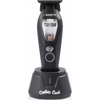 Strojek na vlasy Captain Cook Rocket LITE Trimmer 09291 - konturovací strojek na akumulátor s vector motorem + M22 minerální olej, 200 ml