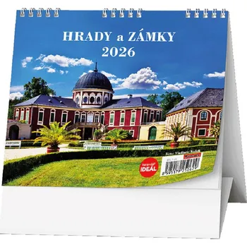 Kalendář Baloušek Tisk Stolní kalendář hrady a zámky 2026