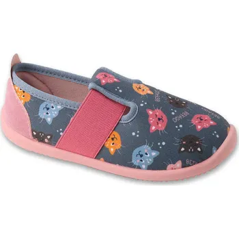Dívčí obuv Dívčí barefoot bačkůrky BEFADO SOFTER 901X020/901Y020 Velikost: 34