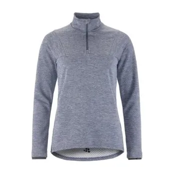 Dámská mikina W Polorolák CRAFT CORE Gain Thermal modrá XL