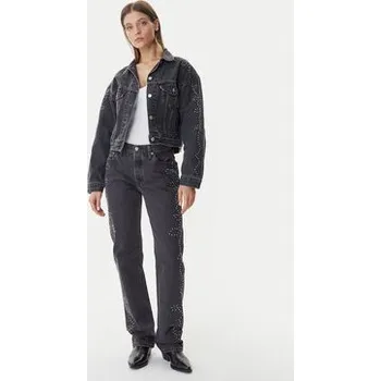 Pánská bunda Levi's® Jeansová bunda 90s Trucker A9456-0003 Černá Relaxed Fit L